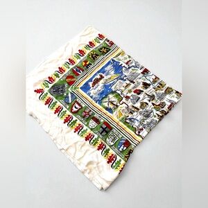 Vintage 50’s/60’s souvenir Germany tourist tablecloth